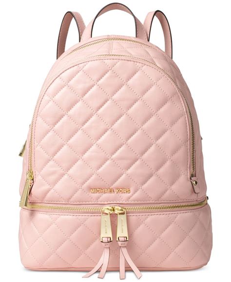 light pink michael kors backpack|michael kohrbackpack pink woman's.